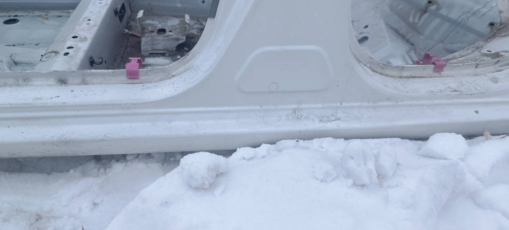 Порог кузовной левый Toyota Vitz 2010 KSP90 1KRFE